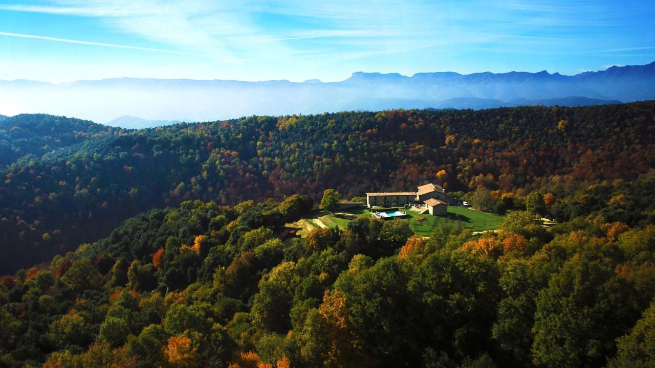 Hotel Restaurante El Ventos Sant Felíu de Pallarols المظهر الخارجي الصورة