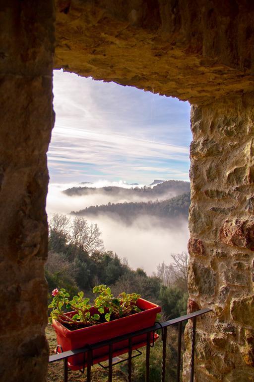 Hotel Restaurante El Ventos Sant Felíu de Pallarols المظهر الخارجي الصورة