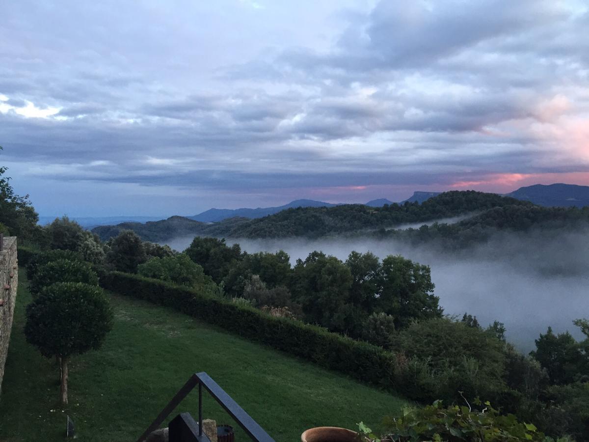 Hotel Restaurante El Ventos Sant Felíu de Pallarols المظهر الخارجي الصورة