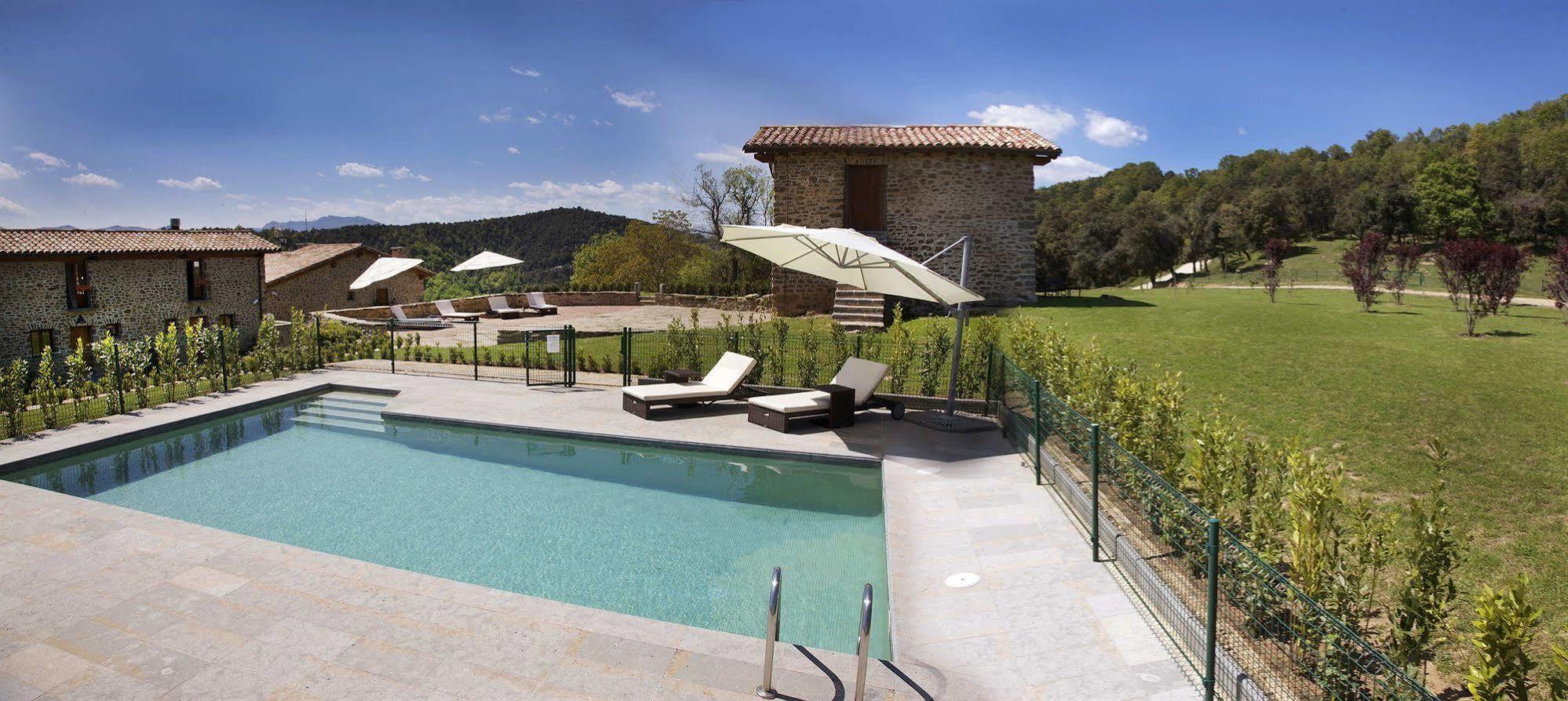 Hotel Restaurante El Ventos Sant Felíu de Pallarols المرافق الصورة