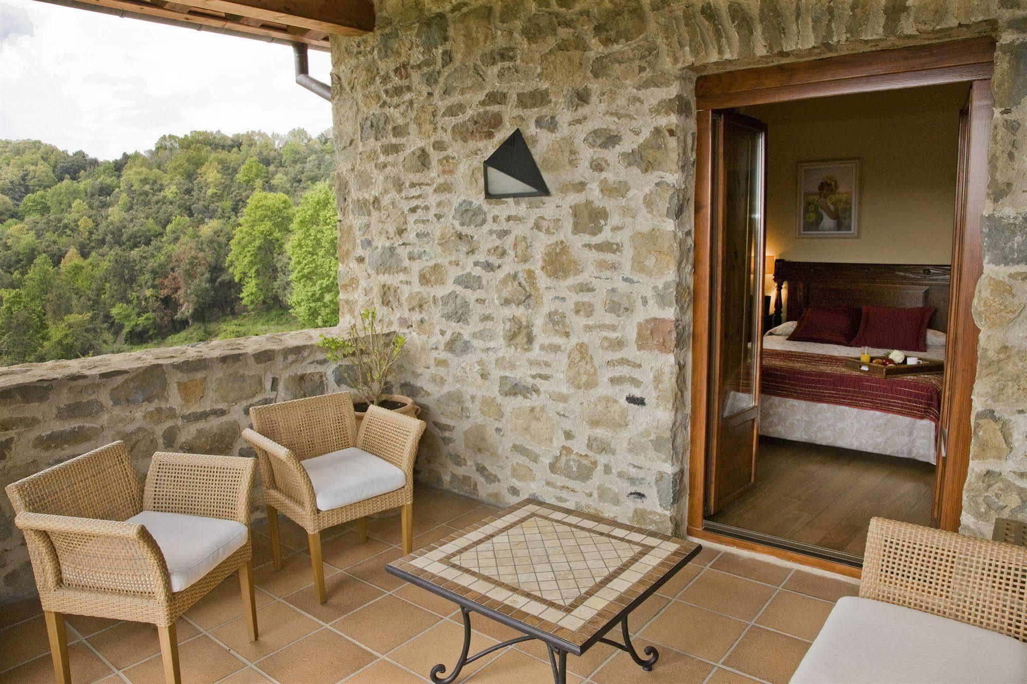Hotel Restaurante El Ventos Sant Felíu de Pallarols المظهر الخارجي الصورة