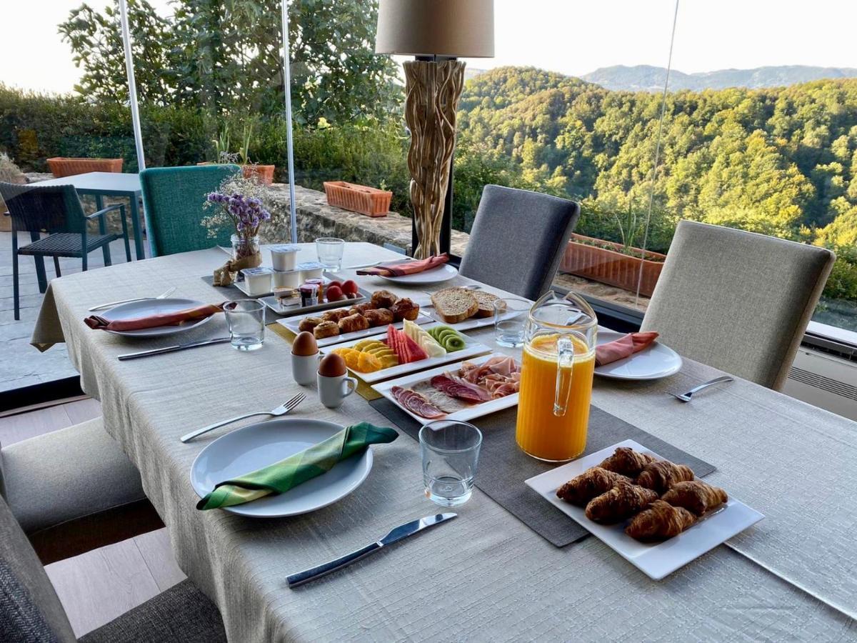 Hotel Restaurante El Ventos Sant Felíu de Pallarols المظهر الخارجي الصورة