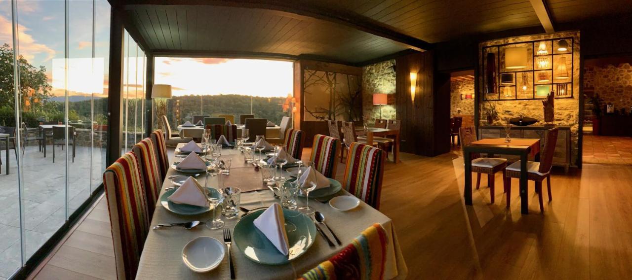 Hotel Restaurante El Ventos Sant Felíu de Pallarols المظهر الخارجي الصورة