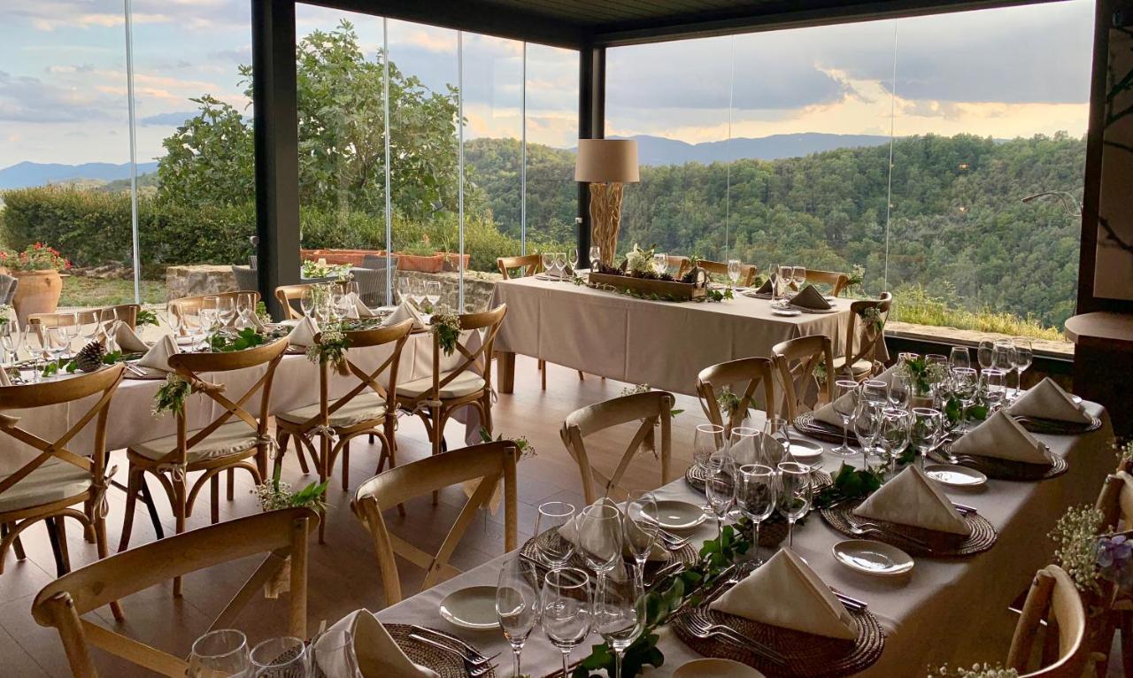 Hotel Restaurante El Ventos Sant Felíu de Pallarols المظهر الخارجي الصورة